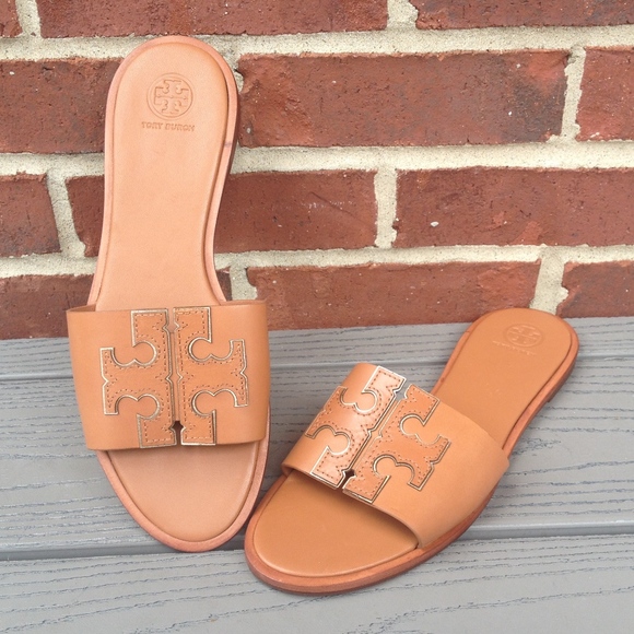 tory burch ines slide sale